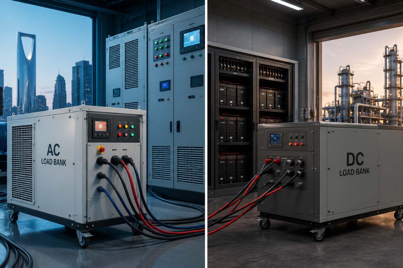 AC vs DC Load Banks: Key Differences & When to Rent Each